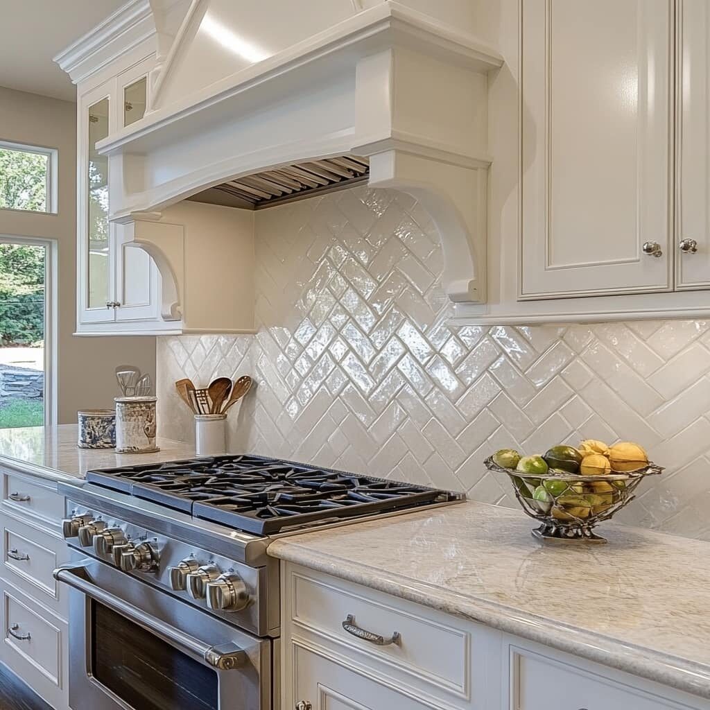 kitchen ceramic tile backsplash