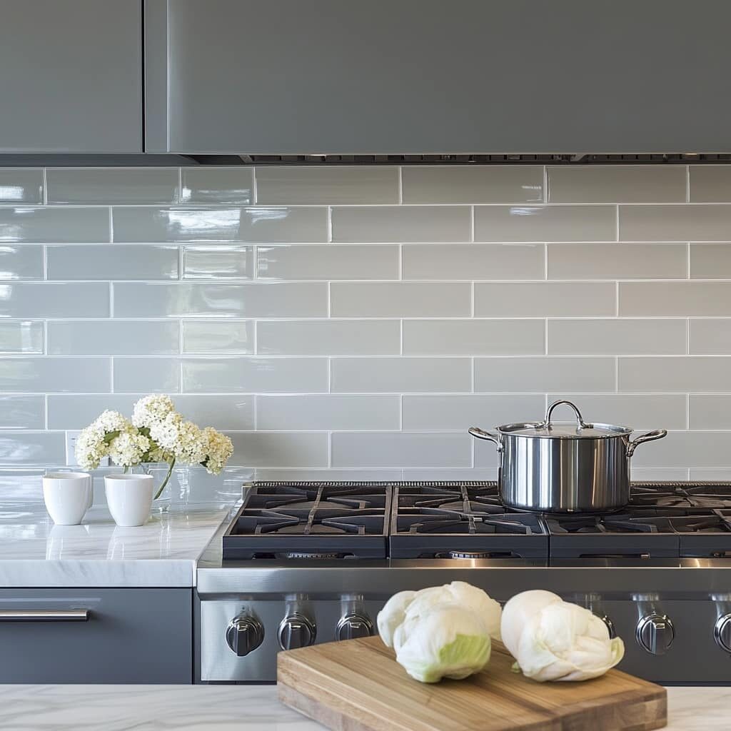 kitchen glass backsplash